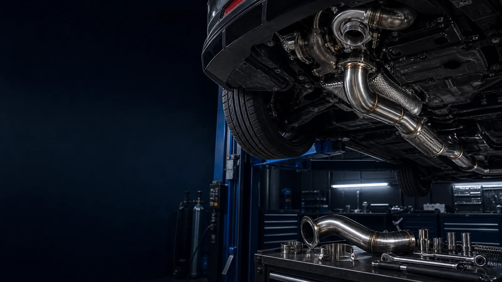 Установка Downpipe
